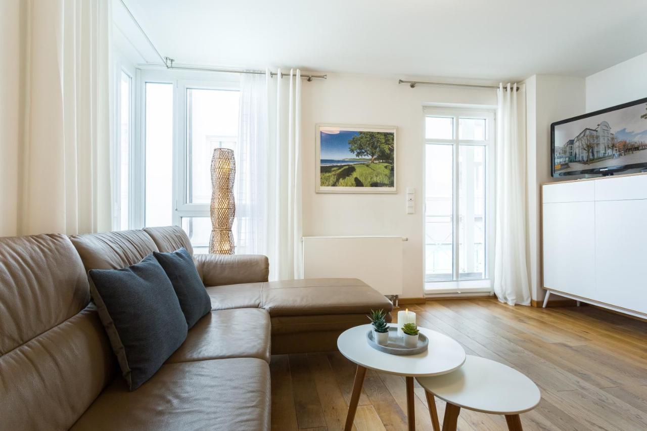 Villa Helene mit Meerblick in Top Lage - Seemöwe mit Strandkorb am Strand Ostseebad Ostseebad Binz Exterior foto