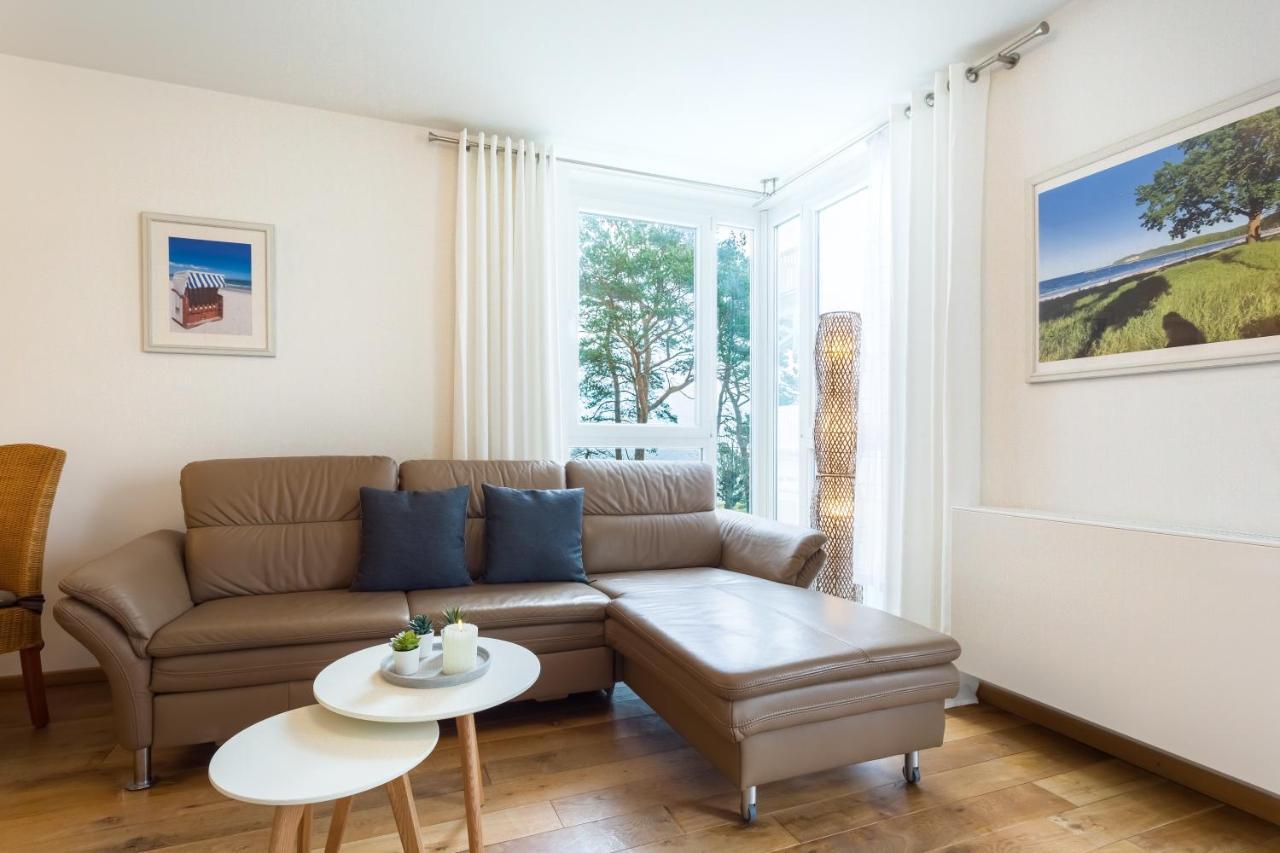 Villa Helene mit Meerblick in Top Lage - Seemöwe mit Strandkorb am Strand Ostseebad Ostseebad Binz Exterior foto